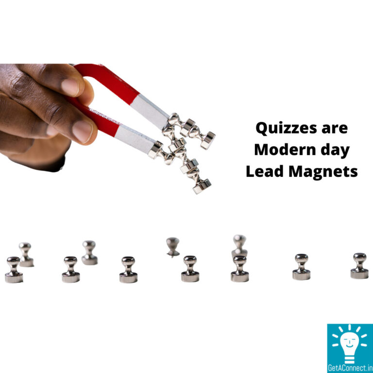 Use Quizzes as Modern day Lead Magnets