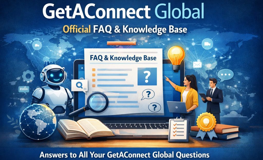 GetAConnect Global : Official FAQs & Knowledge Base