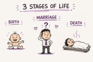 ३ stages of life